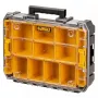 Organizador de ferramentas DeWalt DWST82968-1, policarbonato, 7,8 l, com fecho, à prova de água, preto