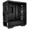 Caixa de PC Kolink Observatory Z Midi Tower — suporte ATX, 3x120 mm à frente, 1x120 mm atrás, 245×465×495 mm, preta