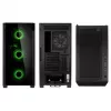 Caixa de PC Kolink Observatory Z Midi Tower — suporte ATX, 3x120 mm à frente, 1x120 mm atrás, 245×465×495 mm, preta