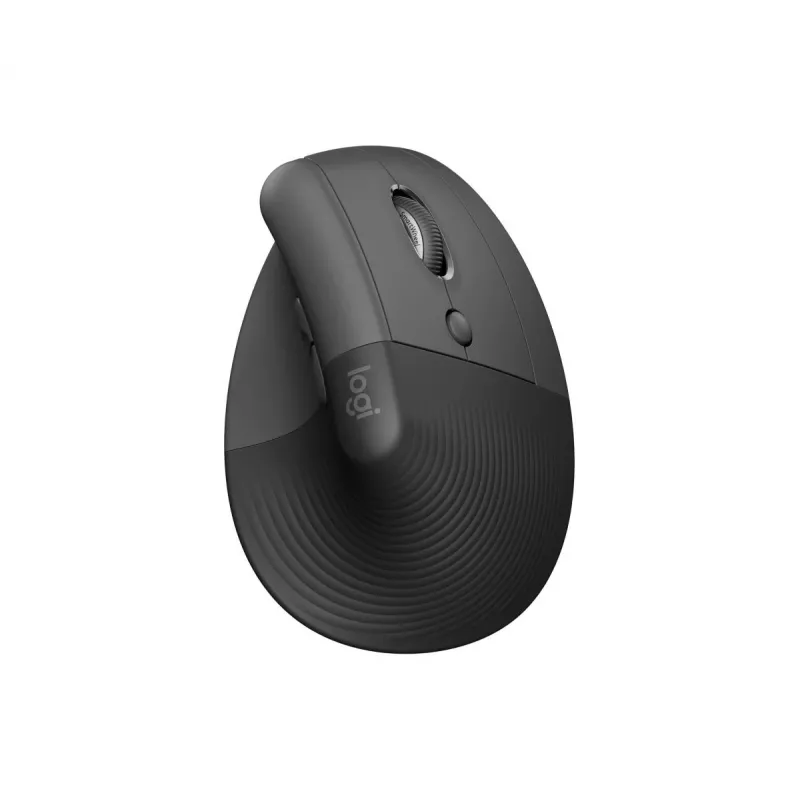 Rato ergonómico vertical LOGITECH Lift - destro - sem fios - preto grafite