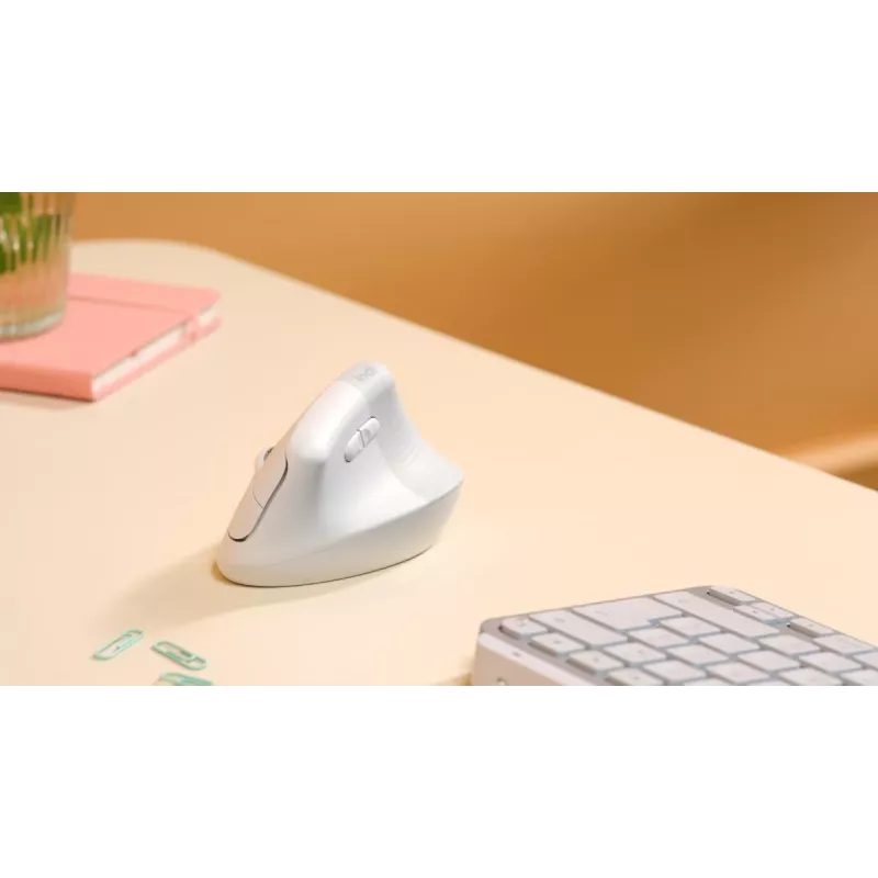 Rato ergonómico vertical Logitech Lift RF sem fios + Bluetooth