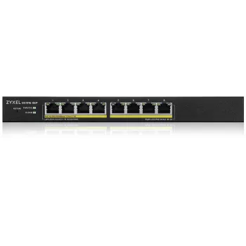 Zyxel GS1915-8EP Managed L2 Gigabit Ethernet (10/100/1000) Power over Ethernet (PoE) preto