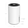 Router TP-LINK AXE5400 Mesh Wi-Fi 6E — Tri-Band 2,4/5/6 GHz, cobertura até 670 m², 3× LAN, 4 antenas internas
