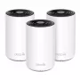 Router TP-LINK AXE5400 Mesh Wi-Fi 6E — Tri-Band 2,4/5/6 GHz, cobertura até 670 m², 3× LAN, 4 antenas internas