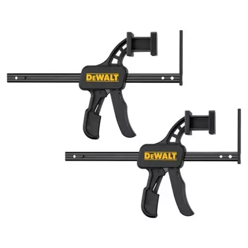Grampo de viga DeWALT DWS5026 preto 2 unid.