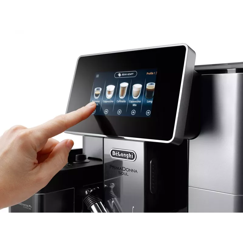Máquina de café expresso automática De’Longhi PrimaDonna ECAM610.55.SB 2,2 L