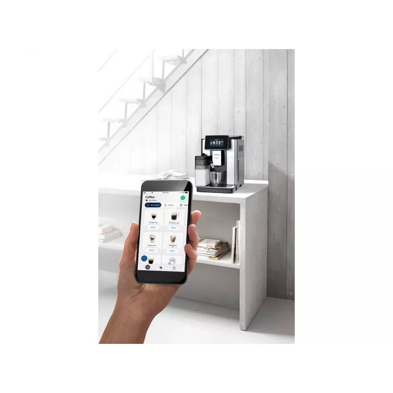Máquina de café expresso automática De’Longhi PrimaDonna ECAM610.55.SB 2,2 L
