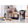 Máquina de café de filtro Philips HD7548/20 Café Gaia, 1,2 l, 15 chávenas, 1000 W, preta/metal