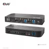 KVM Switch CLUB3D DisplayPort/HDMI para Dual DisplayPort 4K 60Hz