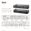 KVM Switch CLUB3D DisplayPort/HDMI para Dual DisplayPort 4K 60Hz