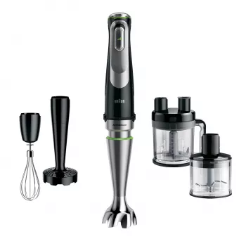 Varimix Braun MultiQuick 9 MQ 9195XLI 2 L 1200 W preto, aço inoxidável
