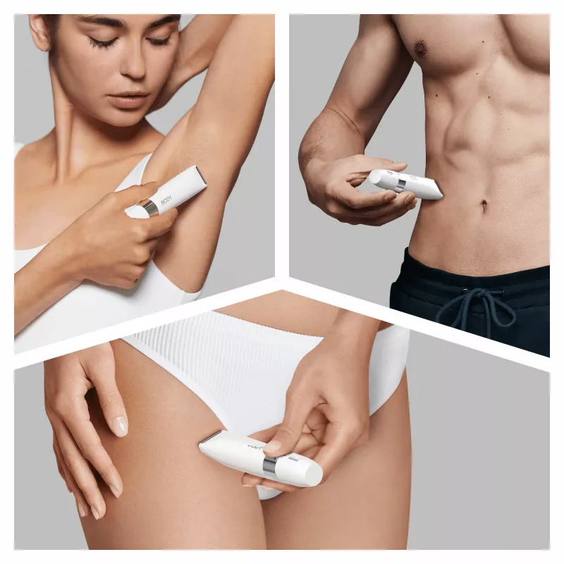 Aparador de barba e corpo Braun BS1000, branco