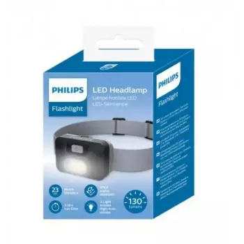 Philips SFL1000H/10 lanterna de cabeça LED, 130 lm, preta