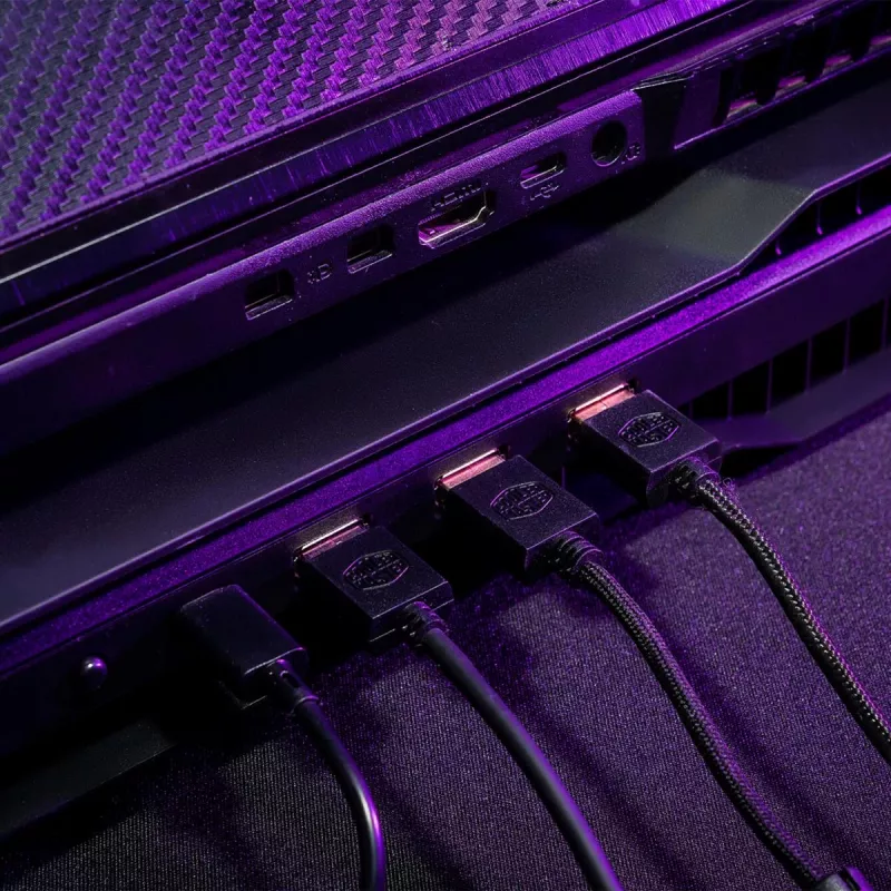 Cooler Master NotePal X150 Spectrum base de refrigeração para portátil até 17 polegadas, com hub USB de 4 portas