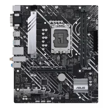 Placa-mãe ASUS PRIME H610M-A WIFI D4 — Intel H610, LGA1700, micro ATX, DDR4, 2x DIMM, Wi‑Fi 5, Bluetooth 5.0, 2x M.2, HDMI 2.1, DP 1.4
