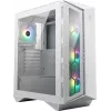 Caixa para PC gaming MSI MPG GUNGNIR 110R branca Midi Tower