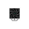 Arrefecedor de CPU DEEPCOOL AK400 torre heatpipe 12 cm – preto