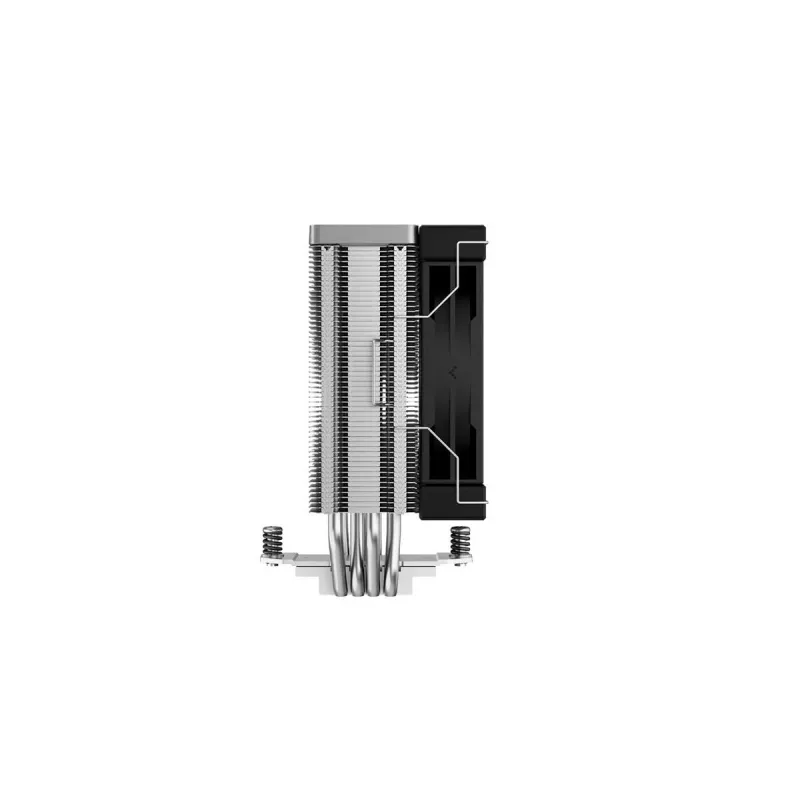 Arrefecedor de CPU DEEPCOOL AK400 torre heatpipe 12 cm – preto