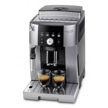 Máquina de café expresso De’Longhi Magnifica S Smart ECAM 250.23.SB — depósito de água 1,8 l, recipiente de café em grão 250 g, 15 bar, moinho integrado