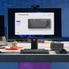 LOGITECH Mx Mechanical Mini Teclado minimalista sem fios iluminado - grafite tátil silencioso Qwerty US/Int'l