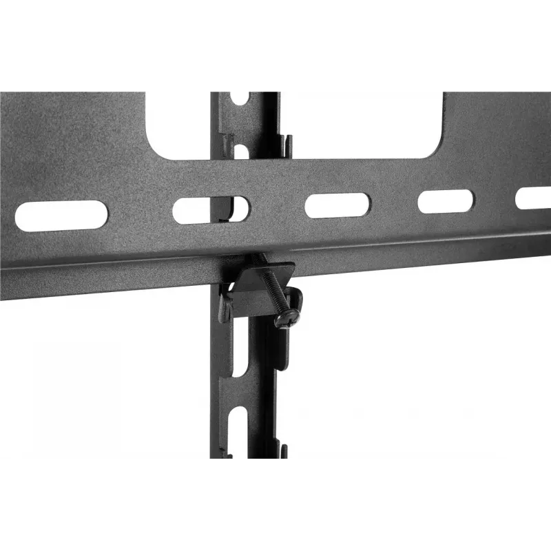 Móvel de TV Goobay 58526 preto aço 1 prateleira 650x400x1458 mm