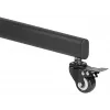 Suporte multimédia Goobay 59507 preto aço altura 1540 mm
