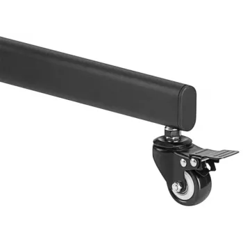 Suporte multimédia Goobay 59507 preto aço altura 1540 mm