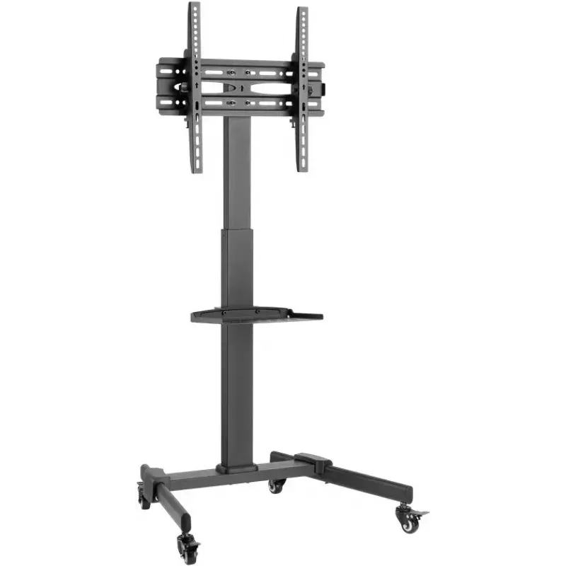 Suporte multimédia Goobay 59507 preto aço altura 1540 mm