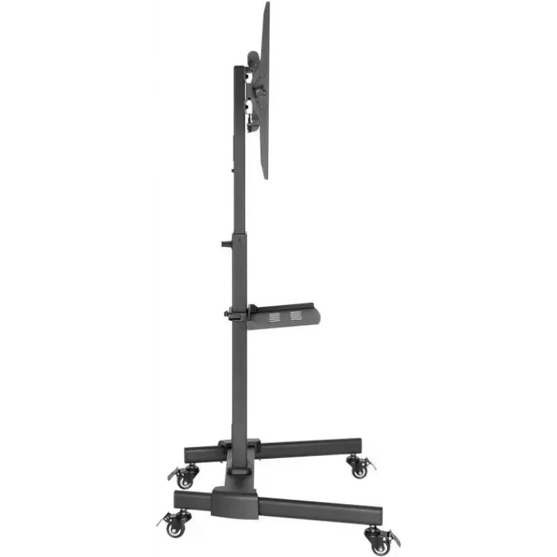 Suporte multimédia Goobay 59507 preto aço altura 1540 mm