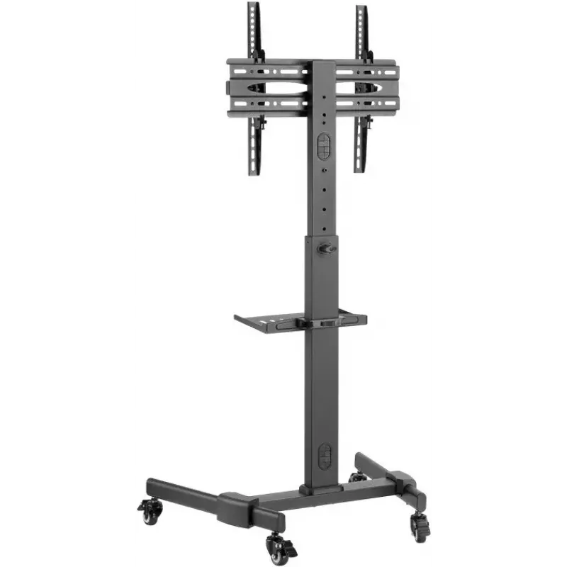 Suporte multimédia Goobay 59507 preto aço altura 1540 mm