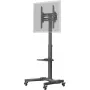 Suporte multimédia Goobay 59507 preto aço altura 1540 mm