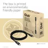 CLUB3D USB4 Gen2x2 Cabo bidirecional Type-C 4K60Hz, dados 20Gbps, PD 240W(48V/5A) EPR M/M 2m