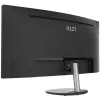 MSI Pro MP341CQ Monitor curvo de 34 polegadas, 1500R, UWQHD (3440 x 1440), 21:9, 100Hz, VA, 4ms, HDMI, VGA, altifalantes integrados, antirreflexo, sem cintilação, menos luz azul, certificado TÜV, VESA, Kensington, preto