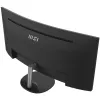 MSI Pro MP341CQ Monitor curvo de 34 polegadas, 1500R, UWQHD (3440 x 1440), 21:9, 100Hz, VA, 4ms, HDMI, VGA, altifalantes integrados, antirreflexo, sem cintilação, menos luz azul, certificado TÜV, VESA, Kensington, preto