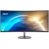 MSI Pro MP341CQ Monitor curvo de 34 polegadas, 1500R, UWQHD (3440 x 1440), 21:9, 100Hz, VA, 4ms, HDMI, VGA, altifalantes integrados, antirreflexo, sem cintilação, menos luz azul, certificado TÜV, VESA, Kensington, preto