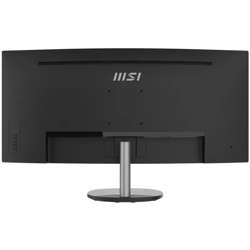 MSI Pro MP341CQ Monitor curvo de 34 polegadas, 1500R, UWQHD (3440 x 1440), 21:9, 100Hz, VA, 4ms, HDMI, VGA, altifalantes integrados, antirreflexo, sem cintilação, menos luz azul, certificado TÜV, VESA, Kensington, preto
