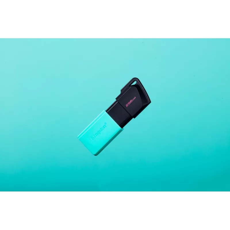 Kingston Technology DataTraveler 256GB USB3.2 Gen1 Exodia M (preto + turquesa)