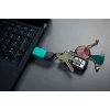 Kingston Technology DataTraveler 256GB USB3.2 Gen1 Exodia M (preto + turquesa)