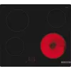 Bosch Serie 4 PKE611BA2E Placa de cozinha preto encastrar 60 cm placa vitrocerâmica 4 zonas