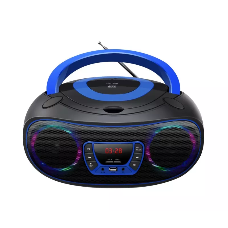 DENVER ELECTRONICS Tcu-212 Boombox Bluetooth azul