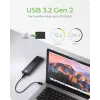 ICY Karton IB-1807MT-C31 Caixa para SSD preta M.2