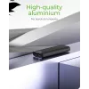 ICY Karton IB-1807MT-C31 Caixa para SSD preta M.2