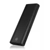 ICY Karton IB-1807MT-C31 Caixa para SSD preta M.2