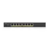 Zyxel GS1900-8HP v3 PoE Managed L2 Gigabit Ethernet (10/100/1000) Power over Ethernet (PoE) preto