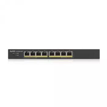 Zyxel GS1900-8HP v3 PoE Managed L2 Gigabit Ethernet (10/100/1000) Power over Ethernet (PoE) preto