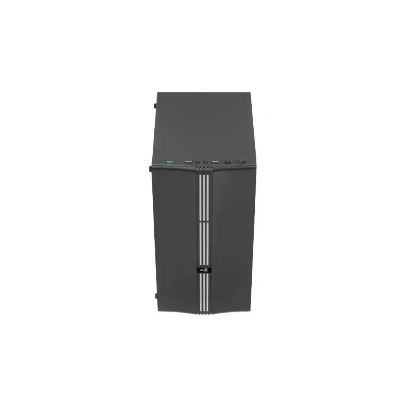 Caixa Aerocool Evo Mini RGB Micro ATX Mini Torre, preta, com janela