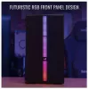 Caixa Aerocool Evo Mini RGB Micro ATX Mini Torre, preta, com janela
