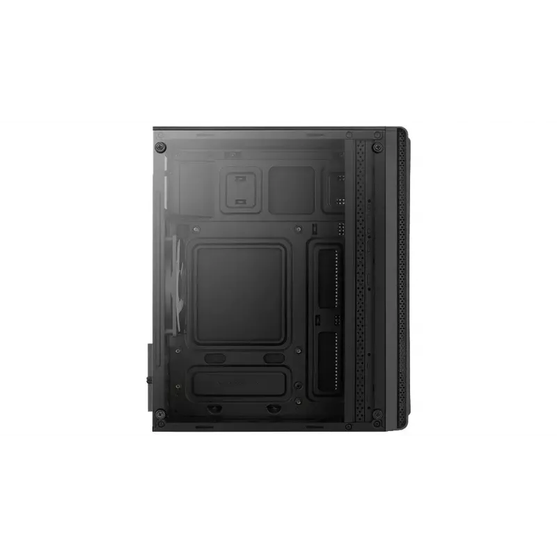 Caixa Aerocool Evo Mini RGB Micro ATX Mini Torre, preta, com janela