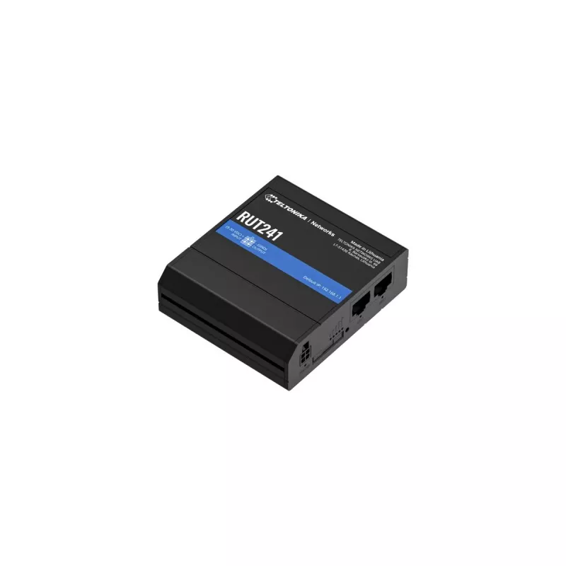 TELTONIKA RUT241 Router Industrial 4G/LTE Wi-Fi 802.11b/g/n 2xRJ45 10/100