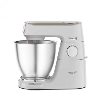 Kenwood Titanium Chef Baker XL Robot de cozinha 1200 W 7 L branco com balança integrada